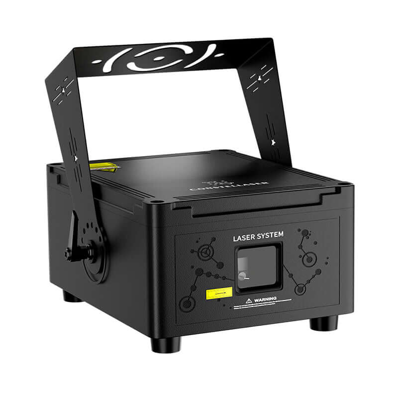 Stagezone 12W RGB animációs lézer applikációs vezérléssel